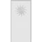 Ekena Millwork Standard Foster Spiral Plinth Block With Beveled Edge, 4 1/2"W x 9"H x 3/4"P PBP045X090X075FOS13 - alternate 2